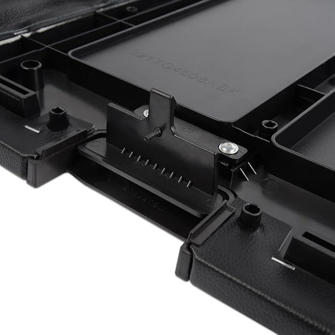 ANDPLAY Center Console Lid with Latch Compatible with 2007-2013 Chevy Suburban 1500 & Suburban 2500 Fit 2007-2013 Yukon,Yukon XL 1500,Yukon XL 2500 Black