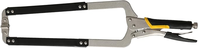 Xiao & Dao Pro Locking C-Clamp with Swivel Pads 22Inch(560mm) for Woodworking,Welding,Repairing,installation,clips mount tools,Etc 1-pack