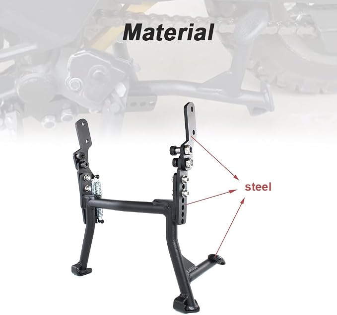Xitomer Center stand Central Center Kickstand, Fit for KLR650 Gen 3 2022+, Motorcycle Center Kickstand Foot Center Stand