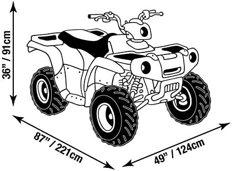 Raider 02-7736 DT-Series Premium X-Large Heavy-Duty ATV Storage Cover