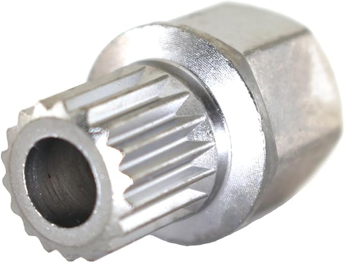 TMAX 34/18Pt Wheel Lock Nut Screw Removal Key Anti-Theft Lugnut Socket S3054 for BMW Vehicles