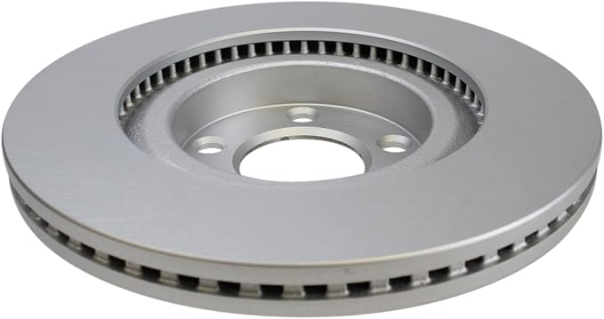 TRQ Front Brake Rotor Set G Coated Vented Compatible with 2007-2015 Ford Edge 2007-2015 Lincoln MKX