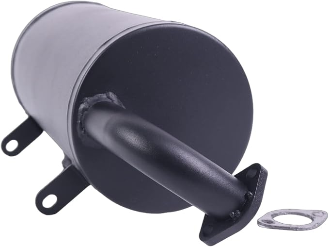 Exhaust Muffler 18091-0235 18091-0487 with Gasket 11061-0132 Compatible with 2004-2020 Kawasaki Mule 600 2X4 610 4X4 SX KAF400 UTVs