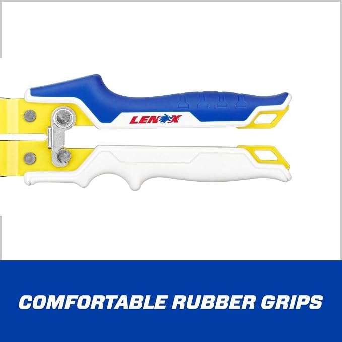 LENOX TOOLS Pliers, Straight Avitation Snips, With Durable Grip (LXHT14340)
