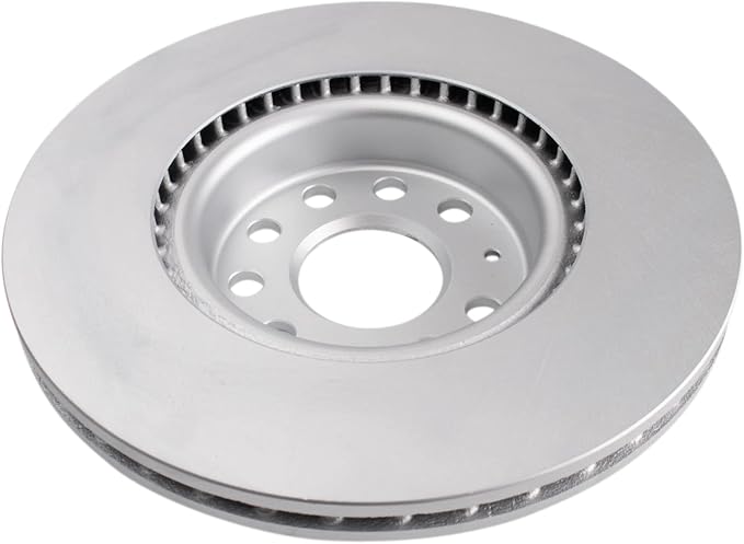 TRQ Front Brake Rotor Set Compatible with 2006-2020 Audi 2005-2023 Volkswagen
