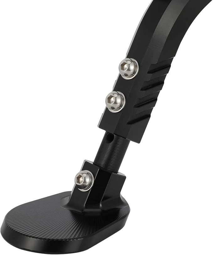 Motorcycle Kickstand Adjustable Foot Side Kick Stand for KLR650 KLR 650 2008-2018 2022-2025 Dirt Pit Bike