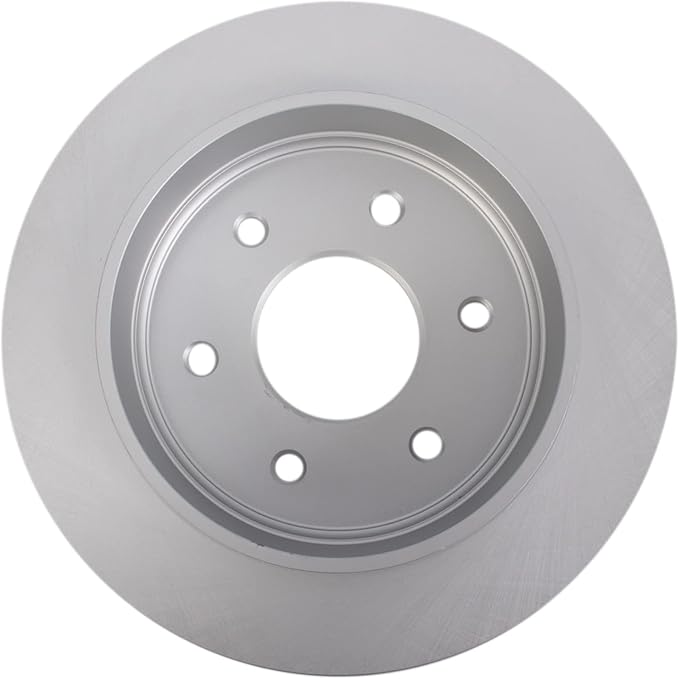 TRQ Rear Brake Rotor Set Coated Compatible with 2004-2010 Infiniti QX56 2004 Nissan Pathfinder Armada 2004-2015 Nissan Titan 2005-2015 Armada 2017-2019