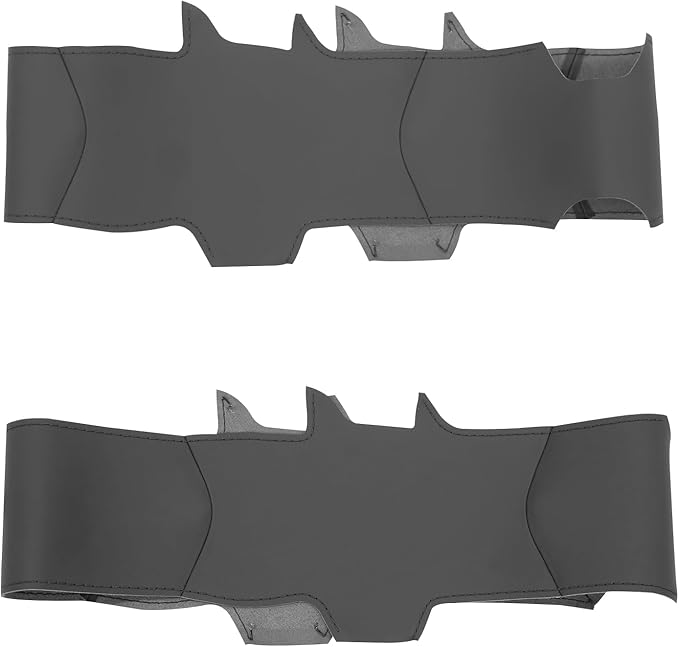 MEWANT Steering Wheel Cover Wrap for Tesla Model Y 2020-2023 Model 3 2017-2023 Made of Black Smooth Artificial Leather