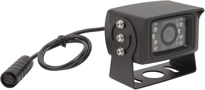 1080p Backup Camera Reverse Night Vision Camera with 18 Infrared LED Lights for Improved Safety in Trucks, RVs, & Cars (NTSC)