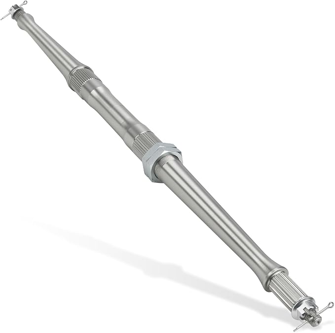 M MATI Rear Axle Shaft With Nuts for Yamaha B-anshee 350 YFZ350 Warrior 350 YFM350X 1987-2004 3GD-25381-00-00