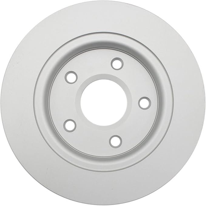 TRQ Rear Brake Rotor Set G Coated Solid Compatible with 2008-2016 Chrysler Town and Country 2008-2016 Dodge Grand Caravan 2009-2013 Journey 2012-2015 Ram C/V 2009-2014 Volkswagen Routan