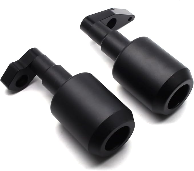 MZS Motorcycle Frame Sliders Compatible with EX 650 EX650 ER6F ER6N 2012-2016, Racing Falling Crash Protector Guards Frame Crash Pads No Cut Kits Black