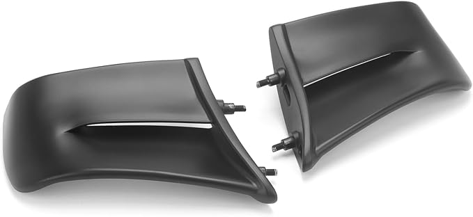 for Panigale Accessories Motorcycle Fairing Wind Fin Air Deflector Black Side Spoiler Wing for Ducati Panigale V4 V4S 2022-2024, Motorcycle Body Work Fairing Kits (Matte Black)