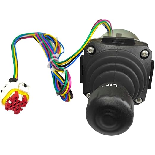 XYZIL Joystick Controller 1600317 1001129555 1001118417 Compatible with JLG Boom Lift 660SJ 460SJ 600A 400S 450AJ 450A 600S 601S 600SC 660SJC 800AJ 800A 860SJ 1250AJP Swing 1001118417