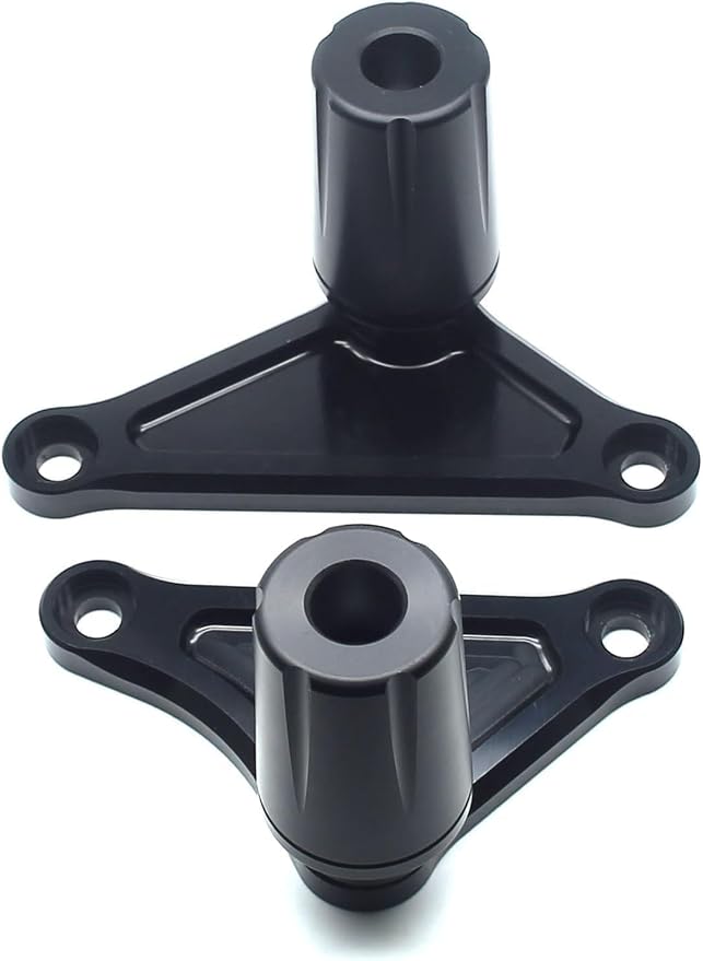 MZS Motorcycle Frame Sliders, Falling Crash Protector Guards No Cut Kits Black Compatible with GSXS1000 GSXS 1000 2022-2025 / GSXS1000S Katana 2020 / / GSXS1000GT 2022-2025