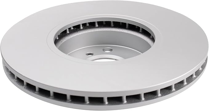 TRQ Front Brake Rotor Set G Coated Vented Compatible with 2000-2006 BMW X5