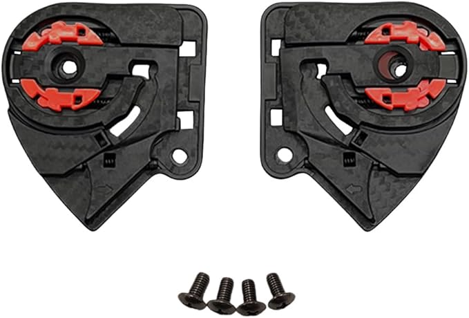 Helmet Visor Base Side Plate Replacement for Sedici Strada 2/3,Motorcycle Helmet Shield Gear Base Plate Povit Kit Compatible with Citation,Sedici Strada 2/3,FT2 Vector,FF801,FF397