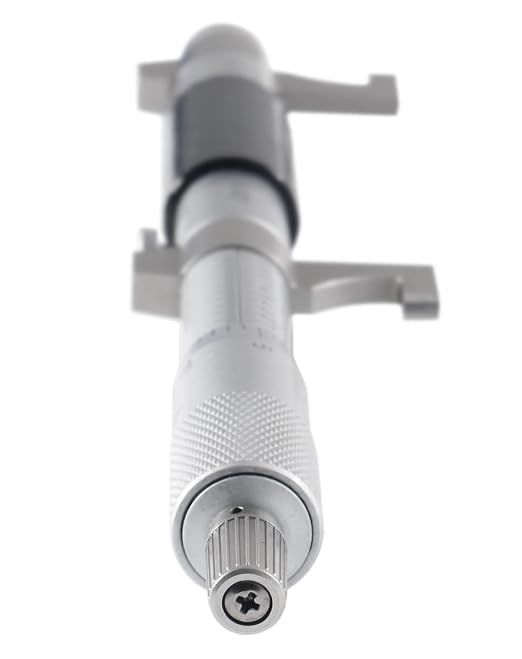 Accusize Industrial Tools 4-5'' by 0.001'' Inside Micrometer in Fitted Case, Satin Chrome Finished, Eg00-3225 | Range: 4-5", Graduation: 0.001", Accuracy: 0.00028", Resolution: 0.0001", Satin Chrome Finish