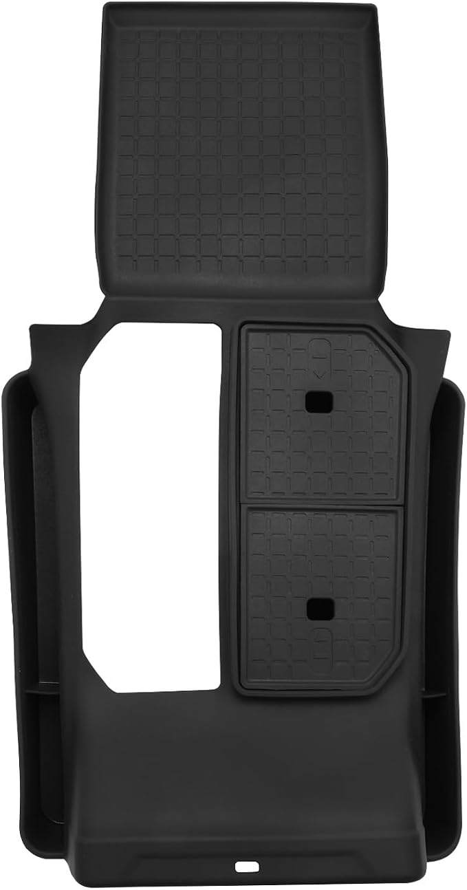 for 2026 Toyota RAV4 Gear Shift Panel Silicone Cover with Cup Holder & Lid Full Wrap Upgrade Kit Center Console Protector for 6th Gen RAV4 (LE/XLE/SE/XLE Premium/Woodland/XSE) Accessories