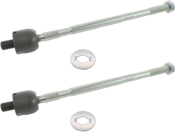 TRQ Front Inner Tie Rod Set 2 Piece Compatible with 1998-2002 Subaru Forester 97-01 Impreza