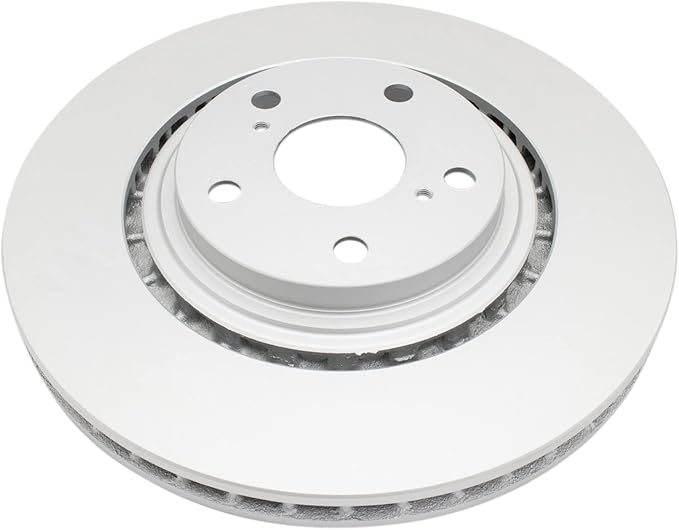 TRQ Front Brake Rotors Set Vented Premium G-Coated Compatible with 2015-2017 Lexus NX200t 2018-2021 NX300 2015-2021 NX300h 2010-2015 RX350 RX450h 2008-2019 Toyota Highlander 2011-2020 Sienna