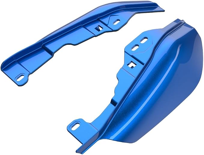 Advanblack 2024 RG Mid Frame Air Deflectors Compatible for Harley Touring Street Glide, Road King, Electra Glide, 2009-2025(Blue Burst)
