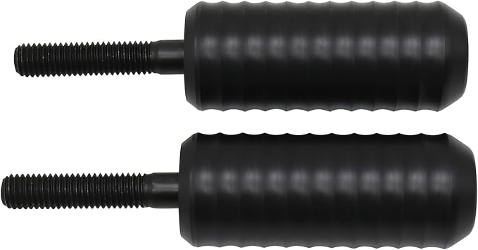 4" Upper Shock Mount Frame Sliders Falling Crash Protector Guards Falling Side Protector No Cut Kits Fit for Sportster XL883 XL1200 2004-2022(Gripple Style)