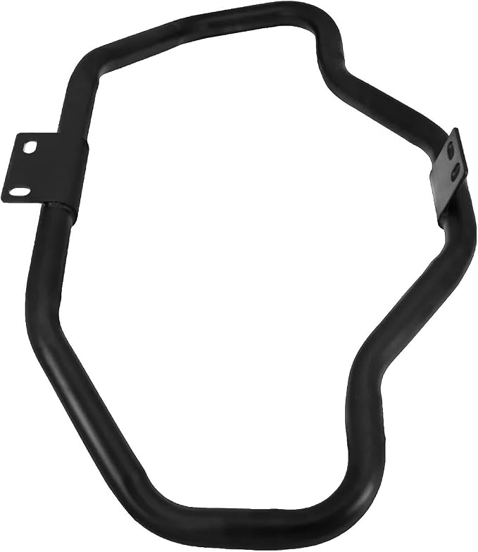 MZS Motorcycle Crash Bar, 1.25" Engine Guard Front Highway Bar Heavy Duty Black Compatible with Sportster XL883 XL1200 883 1200 XL Iron 2004-2022 / XR1200 2008-2013