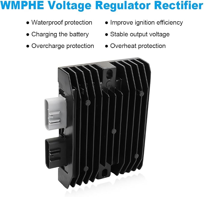 WMPHE Voltage Regulator Rectifier Compatible with ODES Dominator X2 X4 LT 800 1000, Compatible with ODES UTV 650 800 1000, Replacement for 21051100203