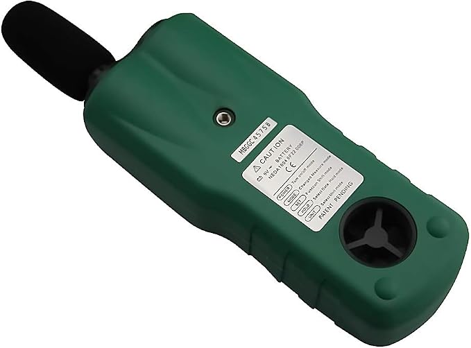 Multi-Functional Environmental Meter Anemometer Sound Level Air Flow Meter LUX Meter Luminometer Humidity Temperature Meter with Tripod