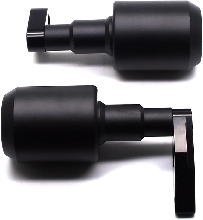 MZS Motorcycle Frame Sliders Compatible with EX 650 EX650 ER6F ER6N 2012-2016, Racing Falling Crash Protector Guards Frame Crash Pads No Cut Kits Black