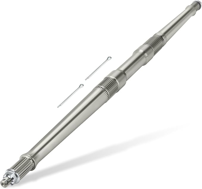 M MATI Rear Axle Shaft with Nut for Yamaha YFZ450 2004-2005 5TG-25381-00-00 90171-14037-00