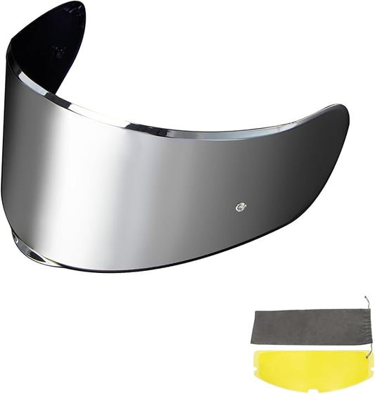 Sedici Strada 2 Visor Strada 3 Face Shield Motorcycle Helmet visor for Sedici Strada 2 Strada 3 FF801 FF397, Deep Silver Visor