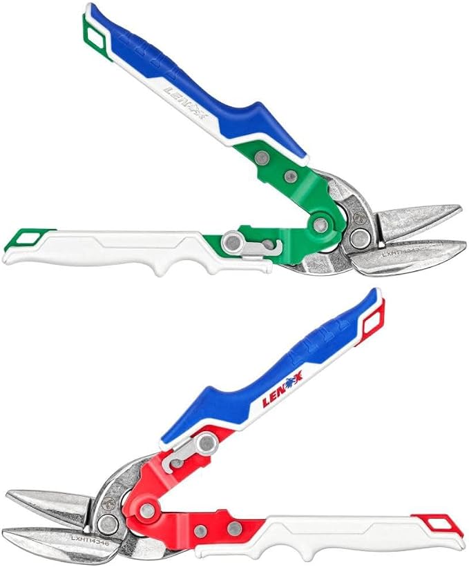 LENOX TOOLS Pliers, Offset Left and Right, With Durable Grip, 2 Pack ( LXHT14348)