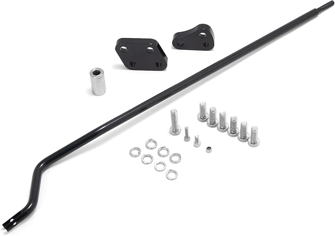 TOFR Reduced Reach Forward Control Relocation Conversion Kit OEM 50700005 for Harley Dyna 2006-2017 models with forward controls Wide Glide FXDWG Fat Bob FXDF Low Rider FXDL Street Bob FXDB