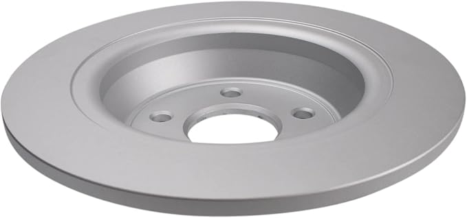 TRQ Rear Brake Rotor Set G Coated Solid Compatible with 2013-2020 Ford Fusion 2013-2016 Lincoln MKZ