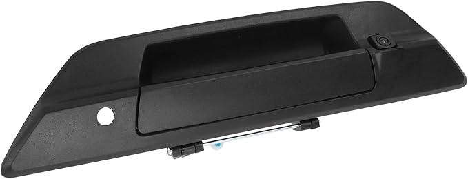 Car Trunk Handle Color Backup Camera Wide Angles Reverse Rear View for Safe Driving (Black)