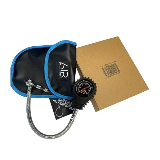 ARB ARB600A Updated Analogue Design E-Z Deflator Kit PSI/BAR Tire Pressure Gauge Rapid Air Down for 4x4 Offroad Adventures Include Recovery Gear Pouch - 2026 Launched