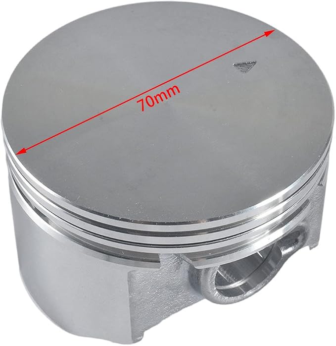 Billet Rod（3.308） Kit With 70mm Flat Top Piston for the Harbor Freight Predator 212cc Hemi and Non-Hemi versions Engine.