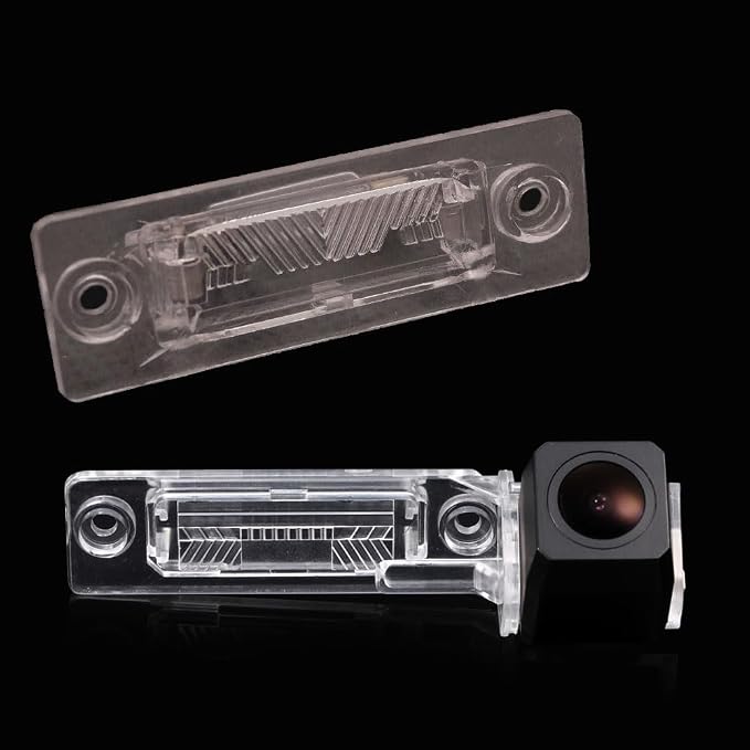 HD 1280Pixels 170° Rear View Reversing Camera Compatible with V W Caddy/Passat B5 3B/B6 3C Kombi/Touran/ T5 Touareg Caravell Multivan Jetta/Sagitar/Golf/Sharan/Mogotan/Skoda/Polo/Bora/Phaeton/touran