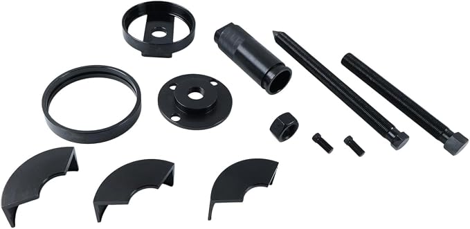 7835 Rear Main Oil Seal Remover Installer Kit Compatible with Ford 7.3L Engines in 3/4 and 1 Ton Trucks 1998-2003 Heavy Duty Steel