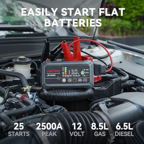 LOKITHOR JC400 9-in-1 Car Battery Charger and Cable04 X-Connect M8 Eyelet Terminal Accessory