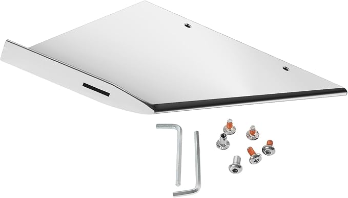 27412 Skeg Guard Skeg Protector Kit Marine-Grade Stainless Steel Fits for Mercury 200-225-250-300HP 4 Stroke ProXS Torque Master 4.6L V8 4.8" Torpedo 20" Shaft 2019-Present