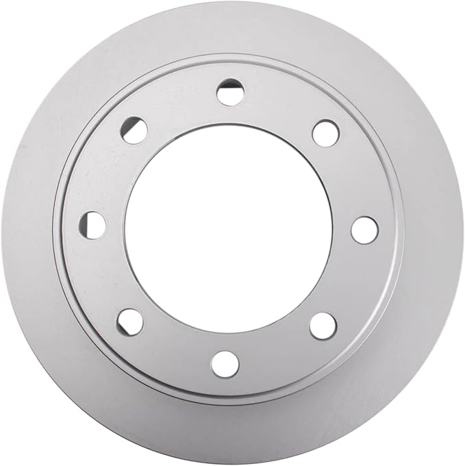 TRQ Front Brake Rotor Set Coated Compatible with 00-03 Ford F-250 Super Duty 4 Wheel Drive with 331mm Diameter Front Rotors 01-05 Excursion 331mm Diameter Rotors
