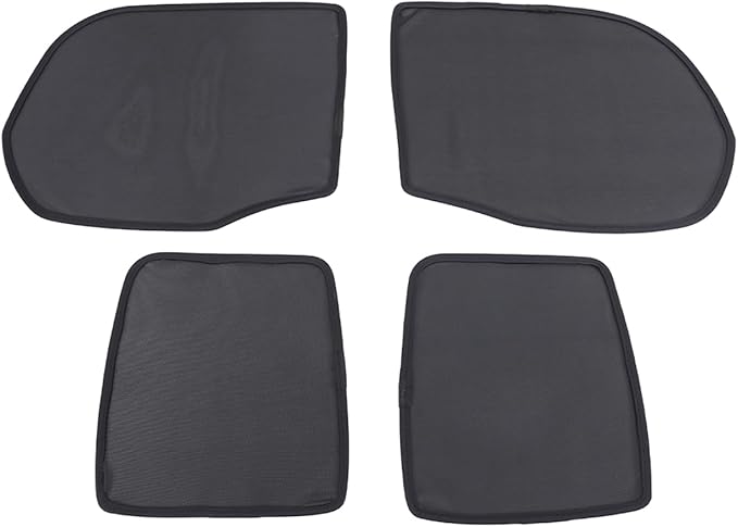 Window Shade Compatible with 2020-2025 L@nd Rover Defender 110, Breathable Mesh Side Window Screens Shade Cover for Baby, UV Rays Protection Sun Shade Blocker (Trunk Windows 4Pcs)