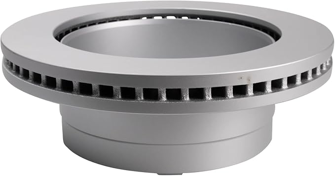 TRQ Rear Brake Rotors Set Vented Premium G-Coated Compatible with 2013-2019 Ford F-350 Super Duty 2013-2016 F-450 Super Duty