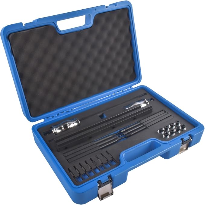 EN-51146 Fuel Injector and Rail Assembly Replacer Master Tool Kit Replacement for General Motors Opel Buick Vauxhall & MG 1.0L 1.4L 1.5T 1.6L EN-51146-100 EN-51146-150