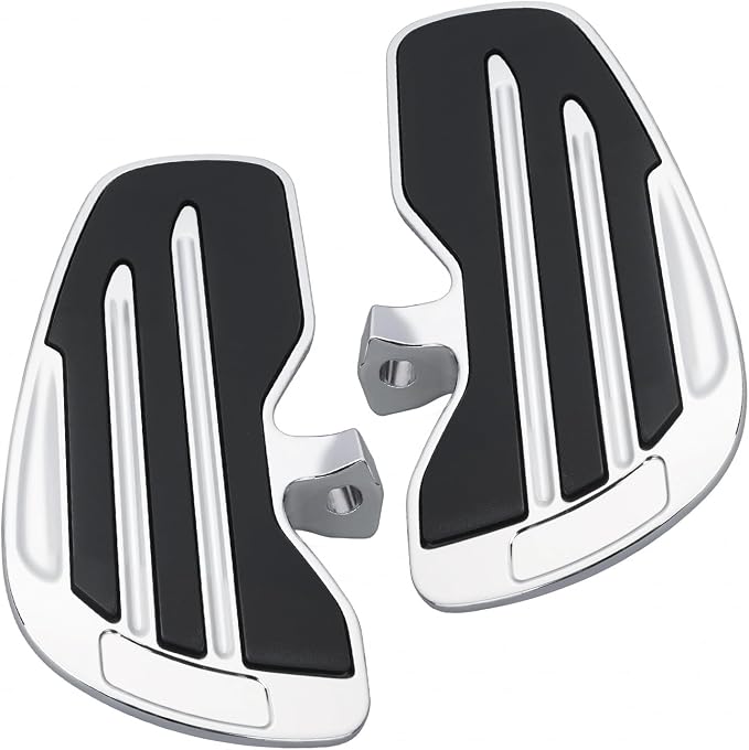 Motorcycle Driver Floorboards Foot Pegs for Indian Scout Sixty Bobber Replace Part Compatible with Indian Scout 2015-2024 (Chrome)