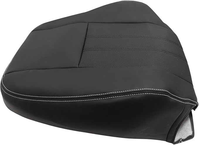 FZJDSD Black Driver & Passenger Side Bottom & Top Microfiber Leather Seat Covers Compatible with Chrysler Town and Country 2011 2012 2013 2014 2015 2016 Compatible with Dodge Grand Caravan 2008-2020