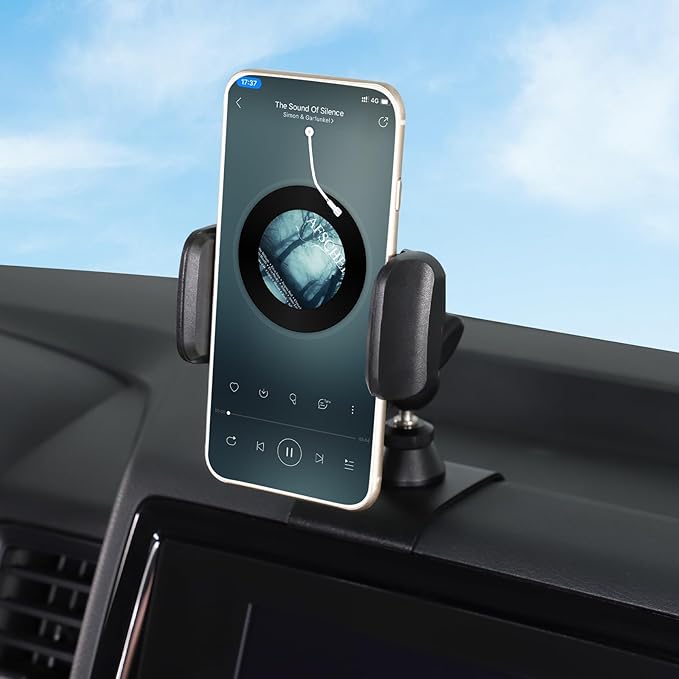 Aunginsy Car Phone Mount Compatible with Nissan Frontier 2022-2024 Center Console Phone Holder Dash Panel Mobile Phone Bracket Universal Cell Phone Navigation Stand Fit All Smart Phones Accessories